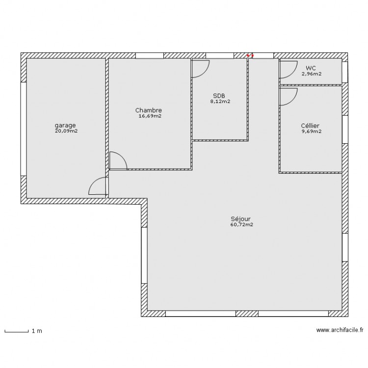 hannin L. Plan de 0 pièce et 0 m2