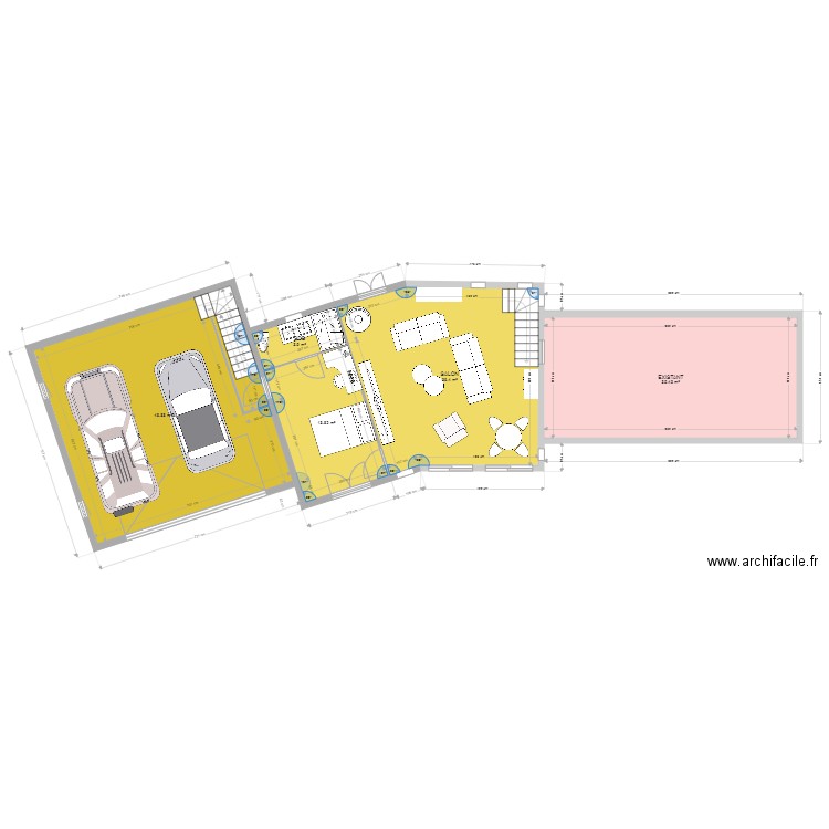 PROJET SEJOUR TOIT ZINC1. Plan de 0 pièce et 0 m2