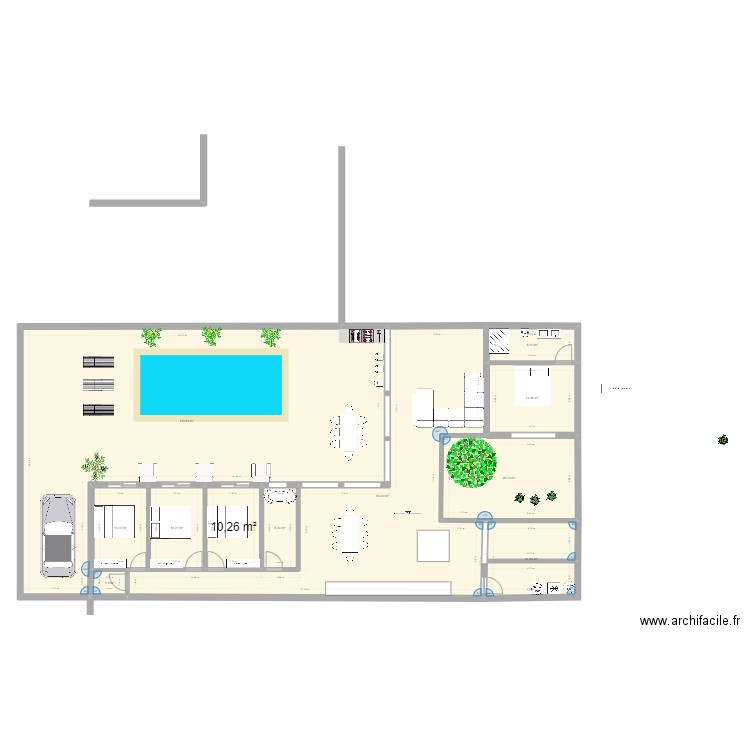 Maison de plage Mimizan V3. Plan de 0 pièce et 0 m2