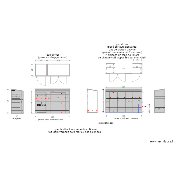 abris outils et meubles jardin 2022 02 07a. Plan de 0 pièce et 0 m2