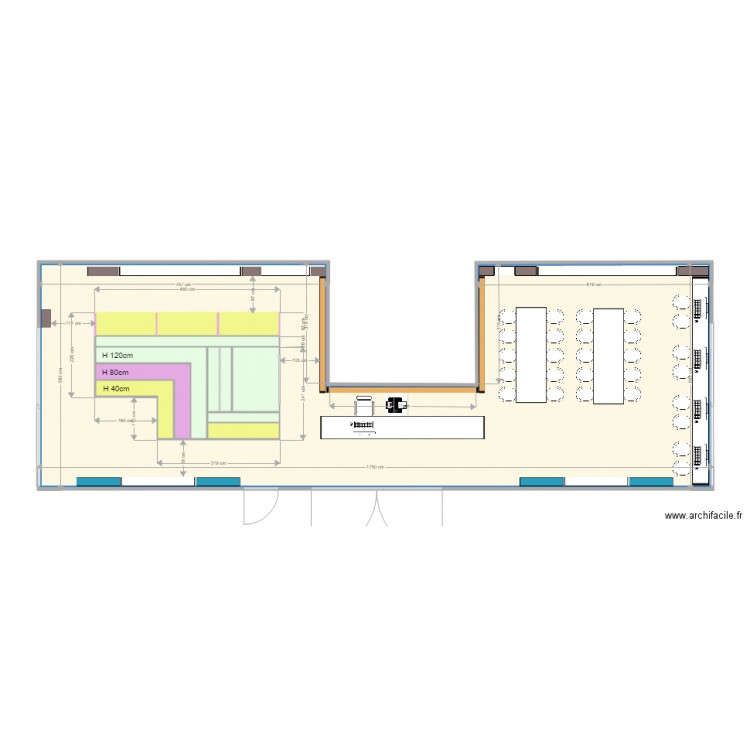 plan biblio redbridge meubles 3. Plan de 0 pièce et 0 m2