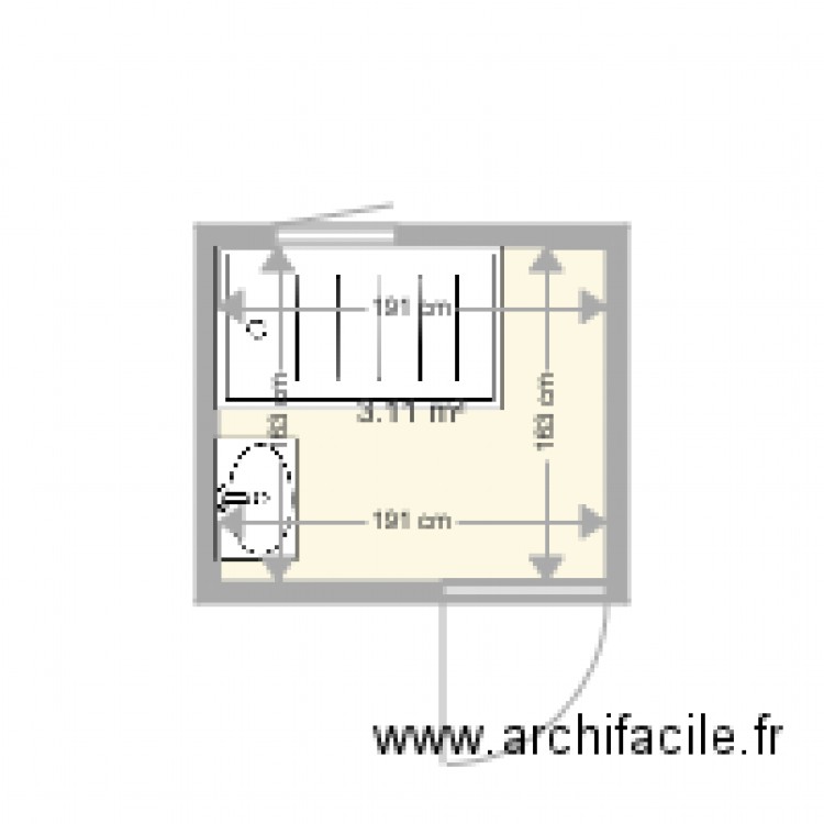 BECQUET . Plan de 0 pièce et 0 m2