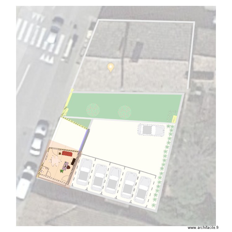 dependance parking. Plan de 0 pièce et 0 m2