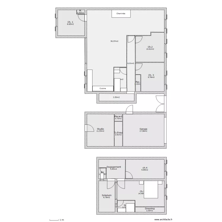 72, imp boheme, etage 5.1. Plan de 