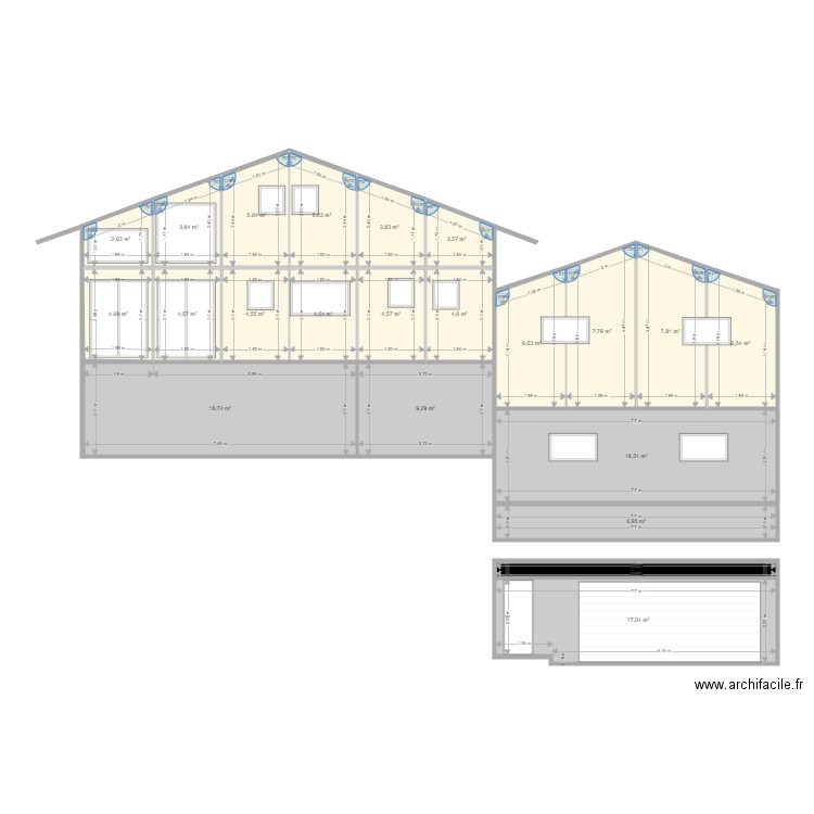 Clusaz Projet15 8X11 Demi. Plan de 0 pièce et 0 m2