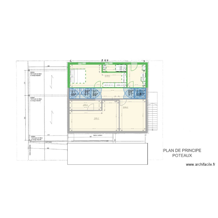 aguilchant. Plan de 0 pièce et 0 m2