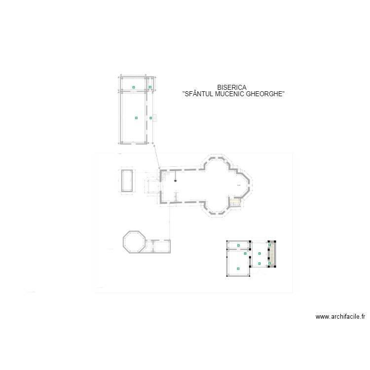 BISERICA A. Plan de 0 pièce et 0 m2