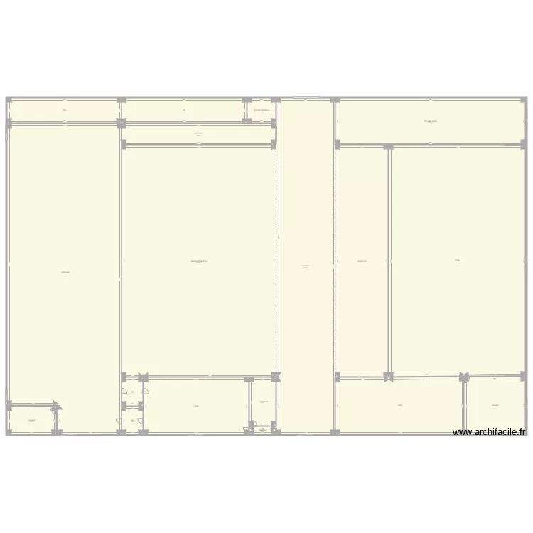 Music Hall RdJ. Plan de 