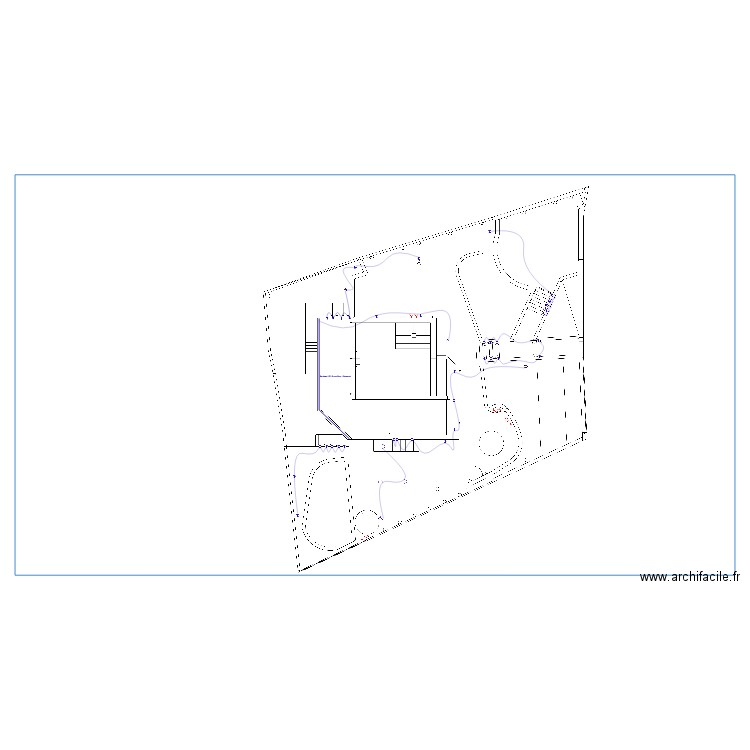 garden. Plan de 0 pièce et 0 m2