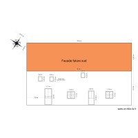 plan facade sud