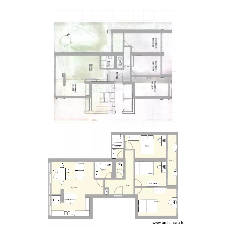 Sévigné3. Plan de Sévigné3. Plan de