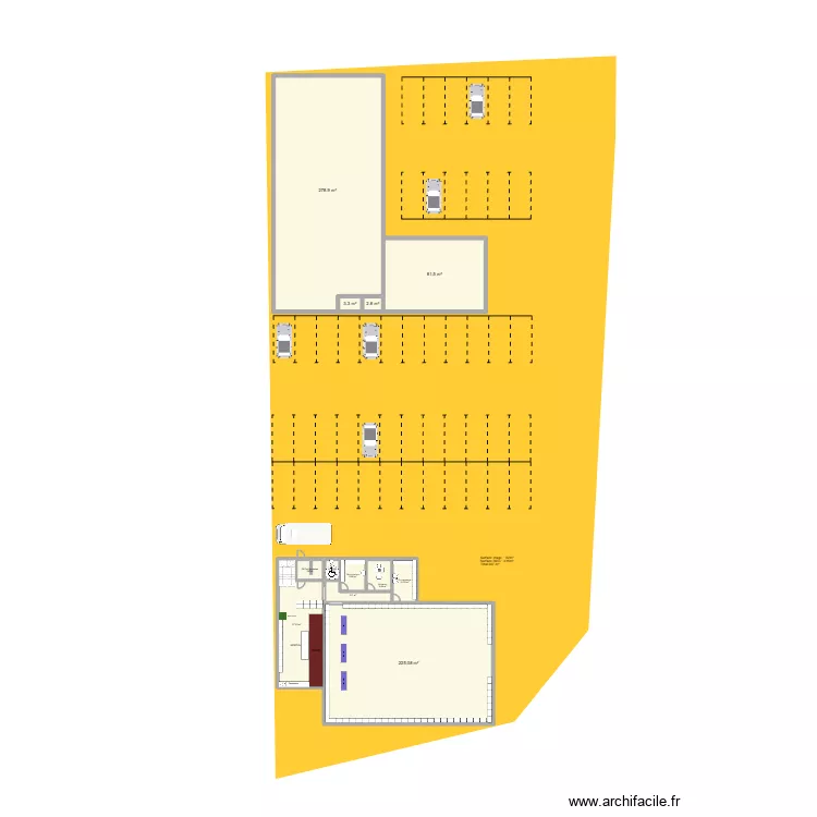 projet pharmacie BIS. Plan de 
