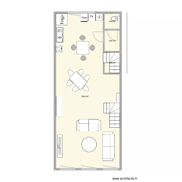 20250916-Projet_MEKERKE_1er étage. Plan de 20250916-Projet_MEKERKE_1er étage. Plan de