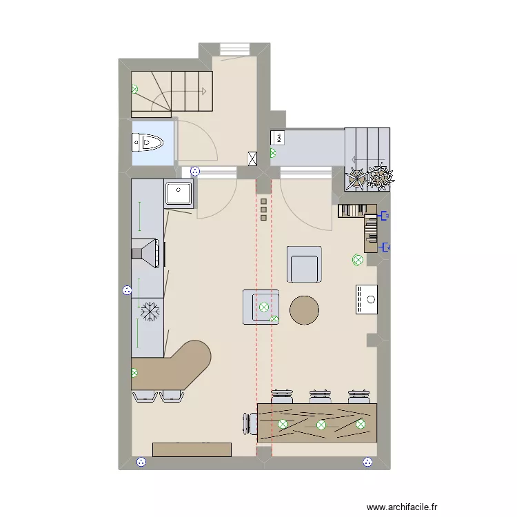 IRANCY-AMENAGEMENT. Plan de 