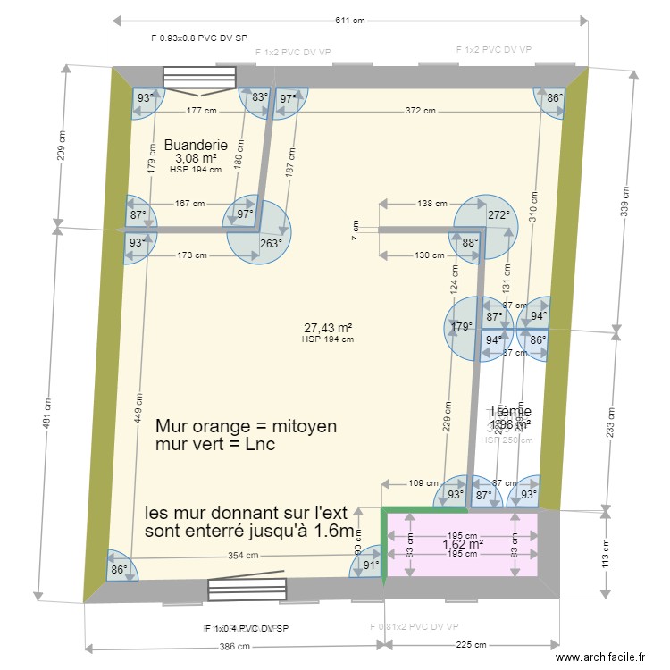 ML24006177. Plan de 13 pièces et 102 m2