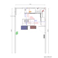 Cuisine plan tech dessus