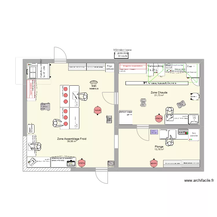 Gambsheim v1. Plan de 