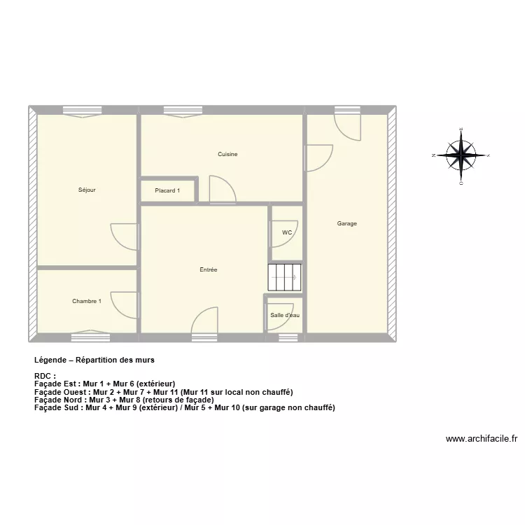 PLAN ILUNGA ELIE. Plan de 15  et 136 m²
