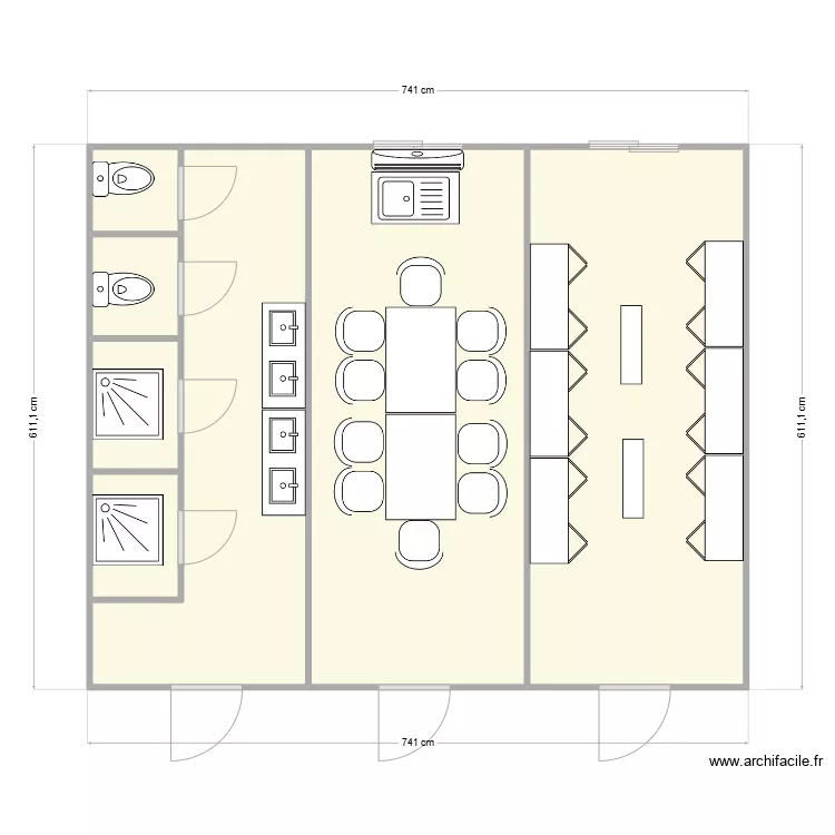 SOHO CHANTIER VENISSIEUX. Plan de 