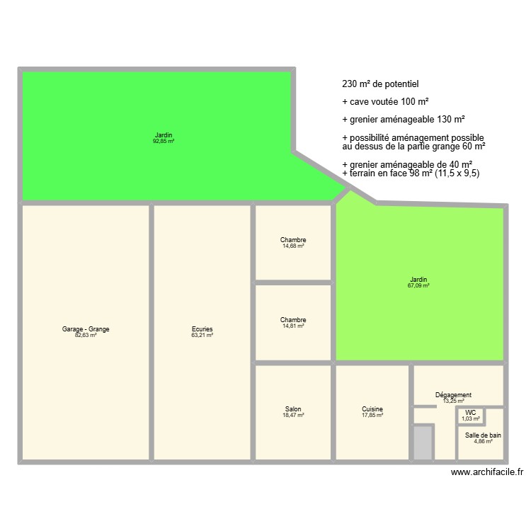 PIERRE euvezin. Plan de 0 pièce et 0 m2