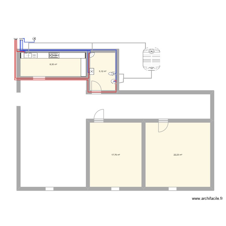 dar lkhleaaa. Plan de 0 pièce et 0 m2
