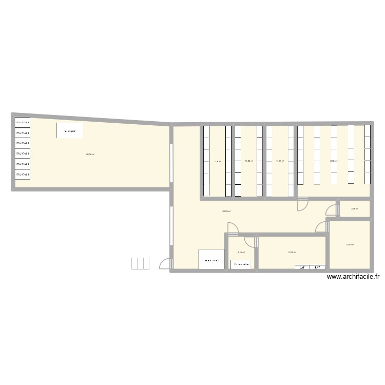 cras. Plan de 0 pièce et 0 m2