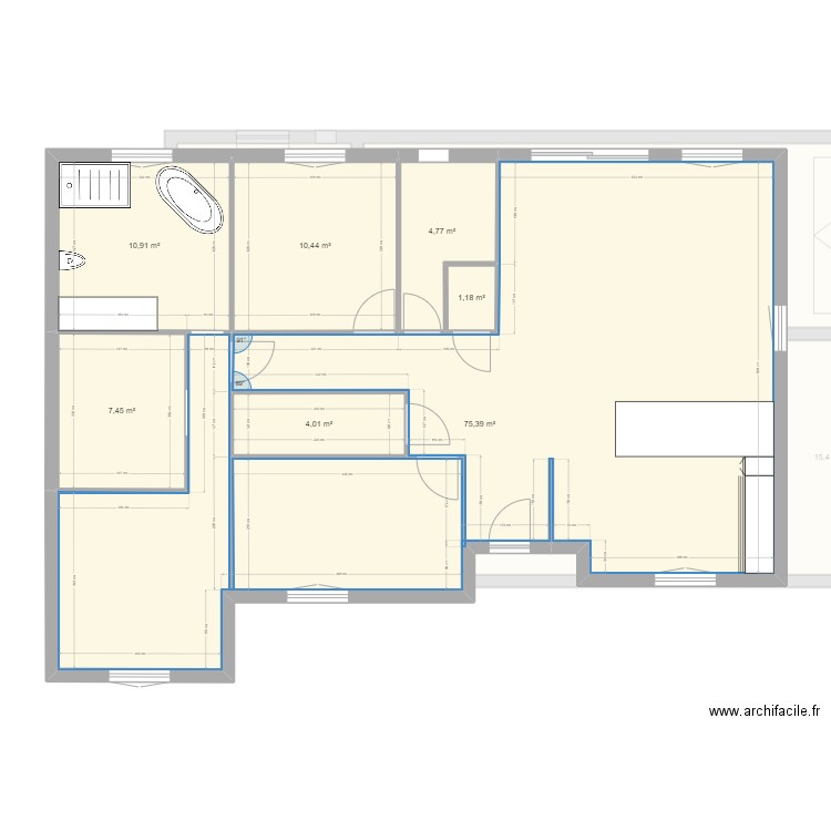 plan1. Plan de 0 pièce et 0 m2