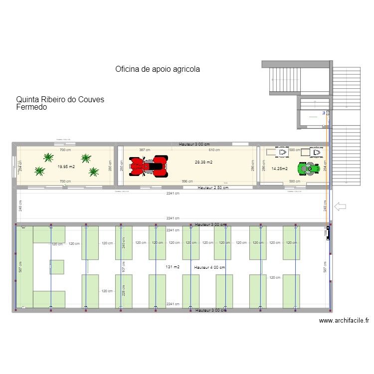 Zone Agricole . Plan de 0 pièce et 0 m2