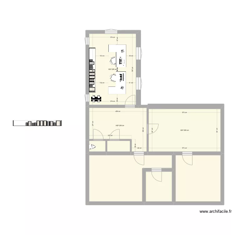 Marcy plan surelevation bureau juillet 2024 bis. Plan de 