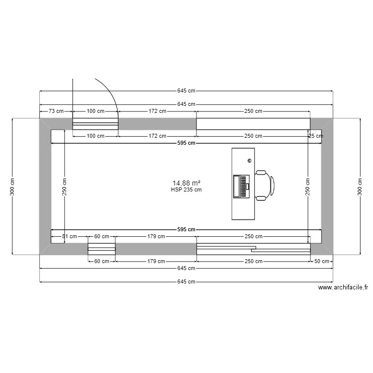 ABRI DE JARDIN V3. Plan de 0 pièce et 0 m2