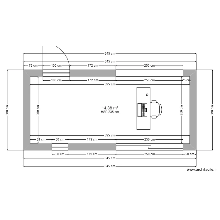 ABRI DE JARDIN V3. Plan de ABRI DE JARDIN V3. Plan de