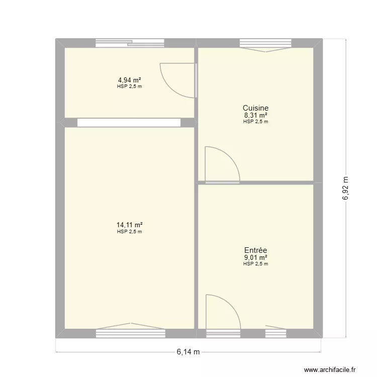 wathelet vincent. Plan de 5  et 76 m²