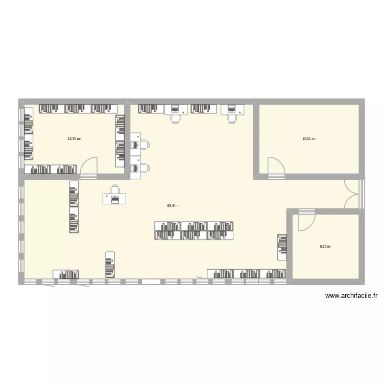 MURS_CDI_2. Plan de 4 Pièces et 124 m² MURS_CDI_2. Plan de 4 Pièces et 124 m²
