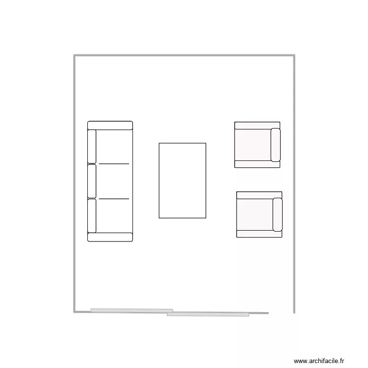 Cambusa chbre parents. Plan de Cambusa chbre parents. Plan de