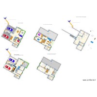 1er etage sur cadastre