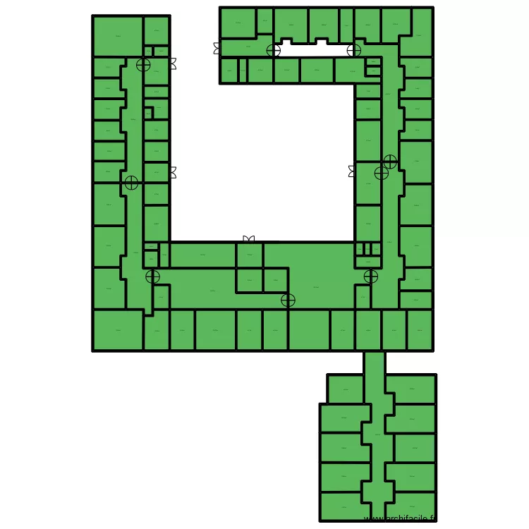 LILAS BLEUET EVAC. Plan de 