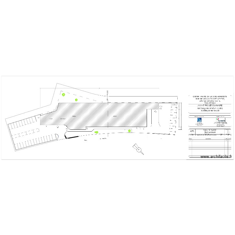 ESAT Plan de masse. Plan de 0 pièce et 0 m2
