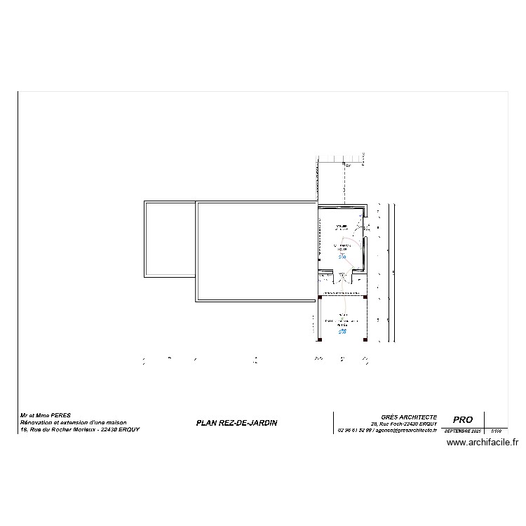 PERES ELEC RDJ. Plan de 0 pièce et 0 m2