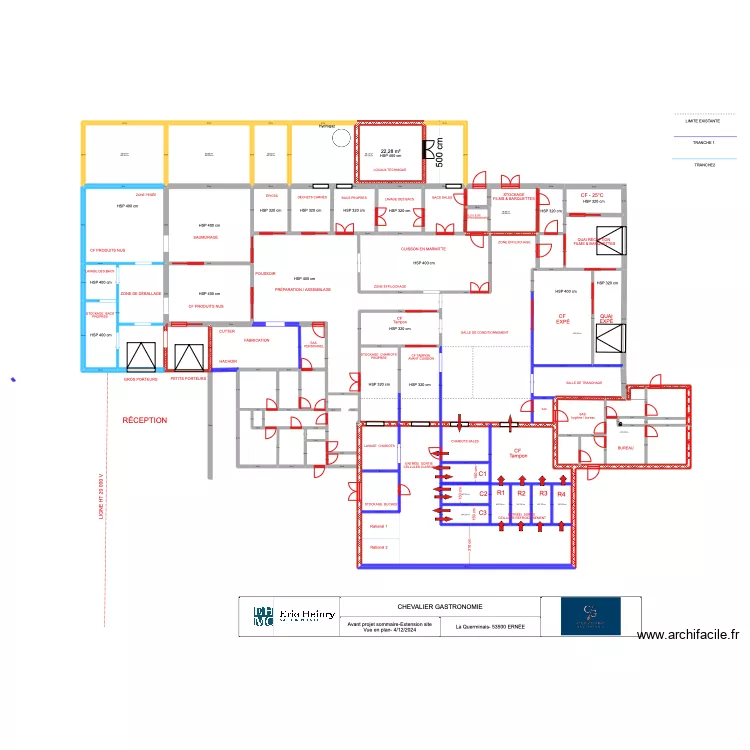  ERN&Eacute;E CHEVALIER PROJET V2. Plan de 