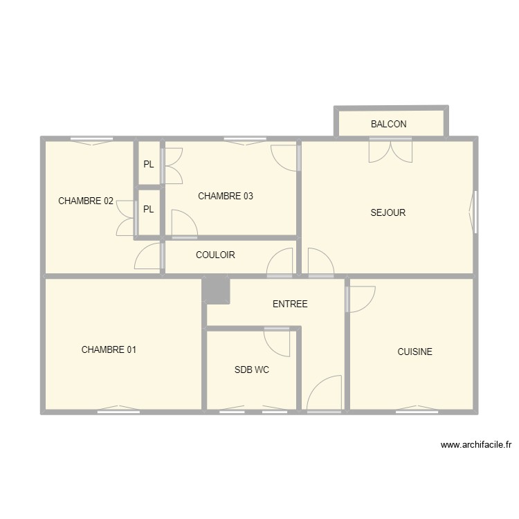 DURAND LANGOGNE. Plan de 0 pièce et 0 m2