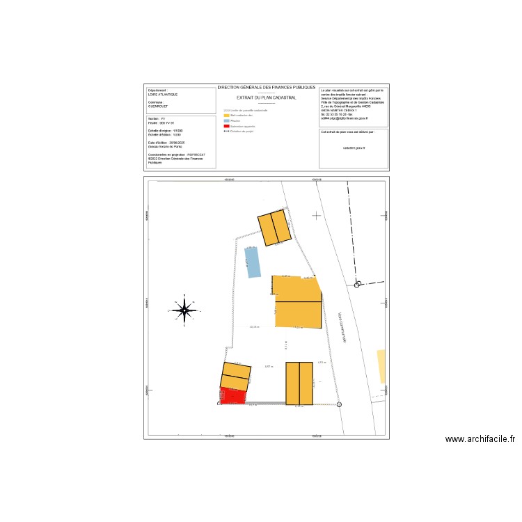 plan de masse 2B. Plan de 0 pièce et 0 m2