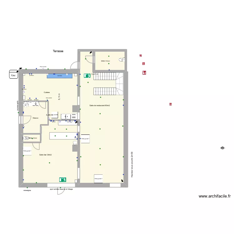 plans janv2025. Plan de 19  et 399 m²
