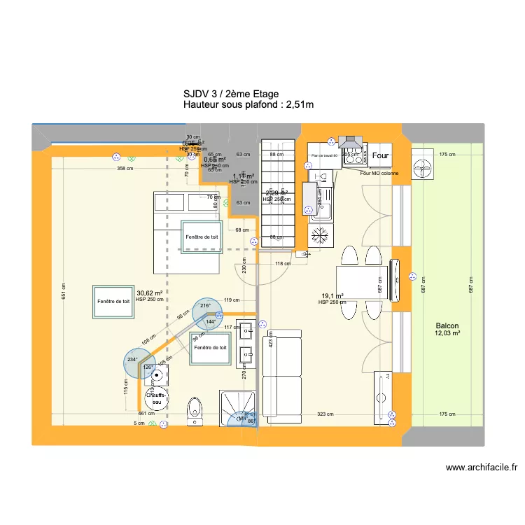 SJDV3 2etage V2. Plan de 