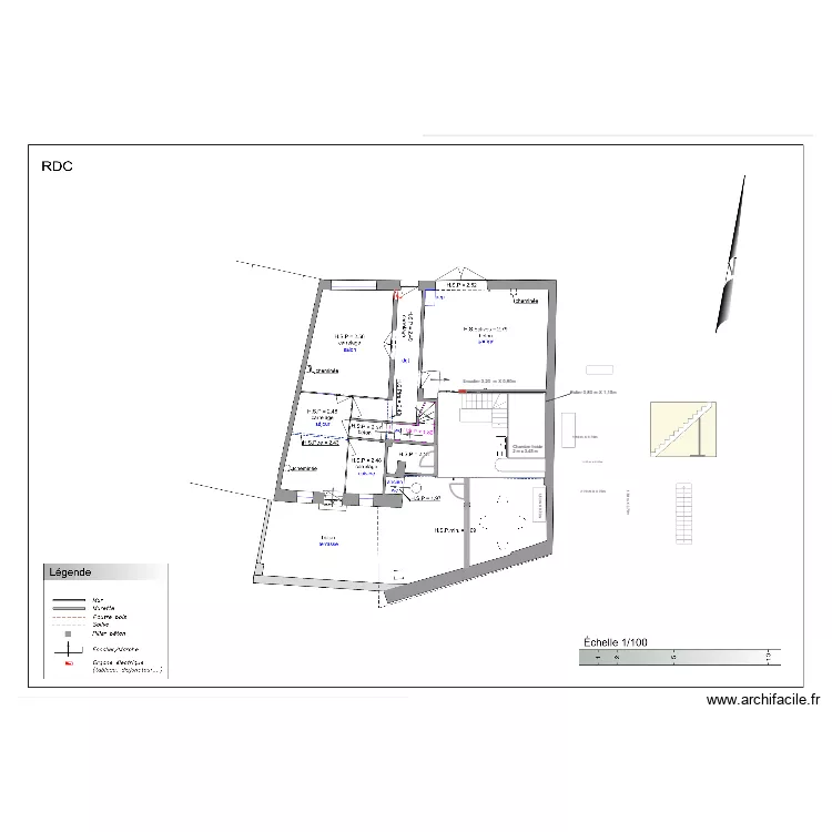 Modif plan atelier 2. Plan de 