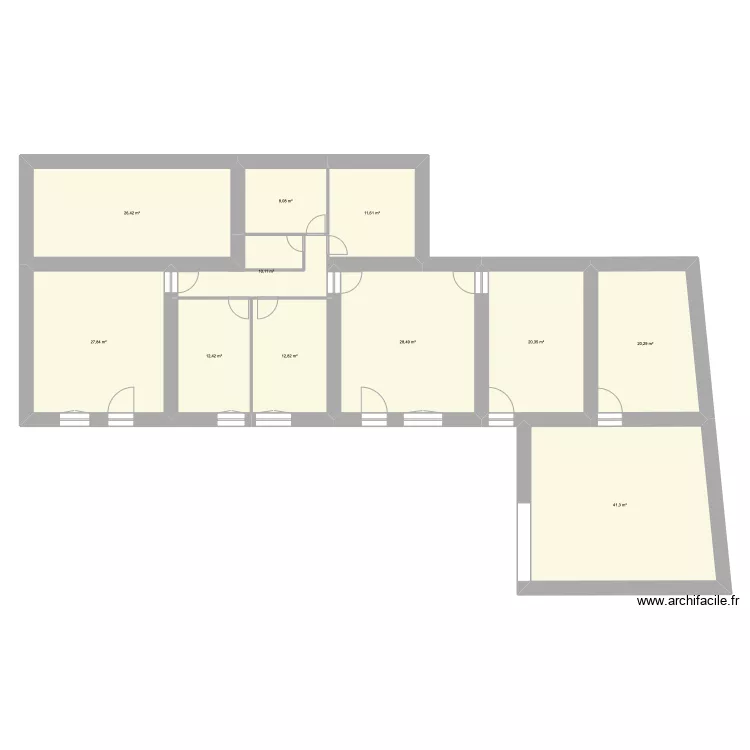 plan Chauveau. Plan de 