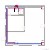 D&eacute;finitif - Appartement 8 x 8 - Tuyauteries