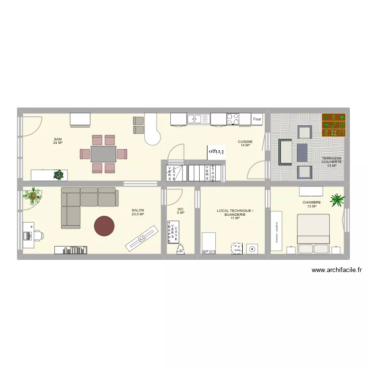 RDC PERWEZ. Plan de 8 et 105 m² RDC PERWEZ. Plan de 8 et 105 m²