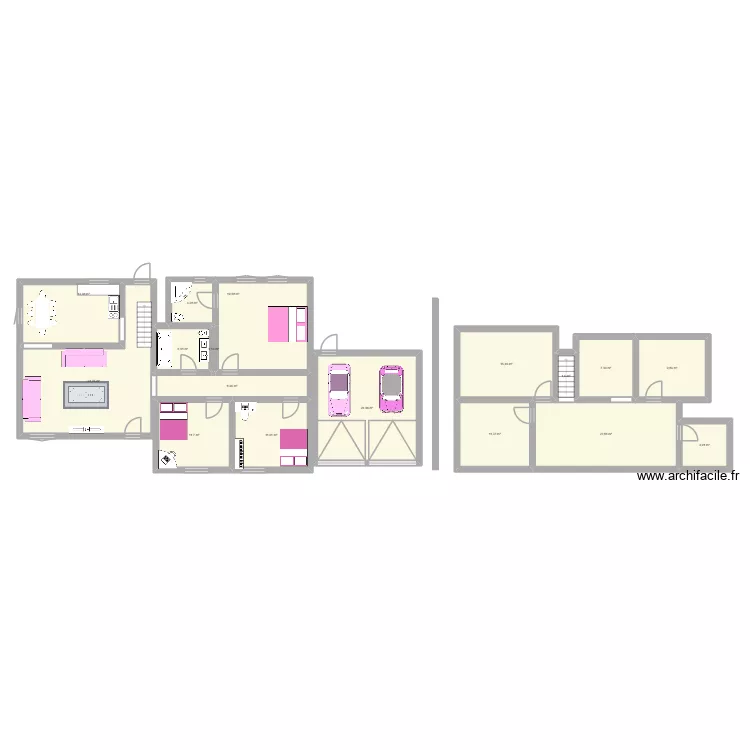 Ma maison. Plan de 17 et 208 m² Ma maison. Plan de 17 et 208 m²