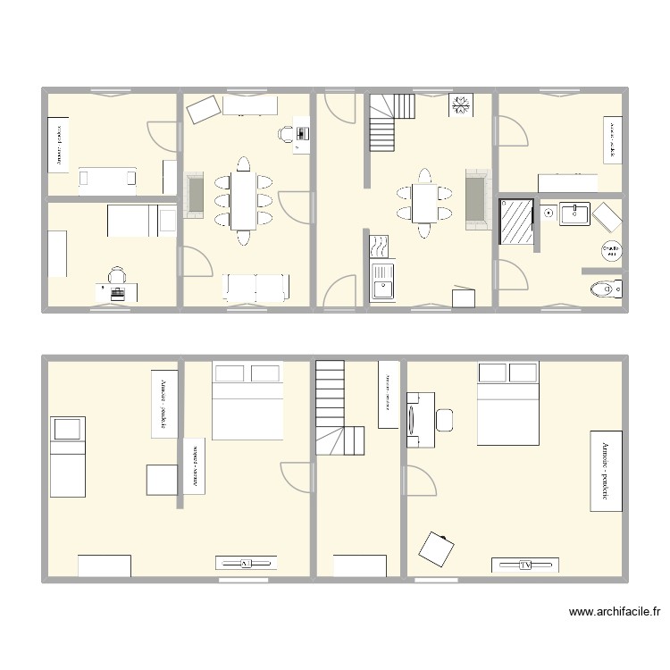La vicogne. Plan de 0 pièce et 0 m2