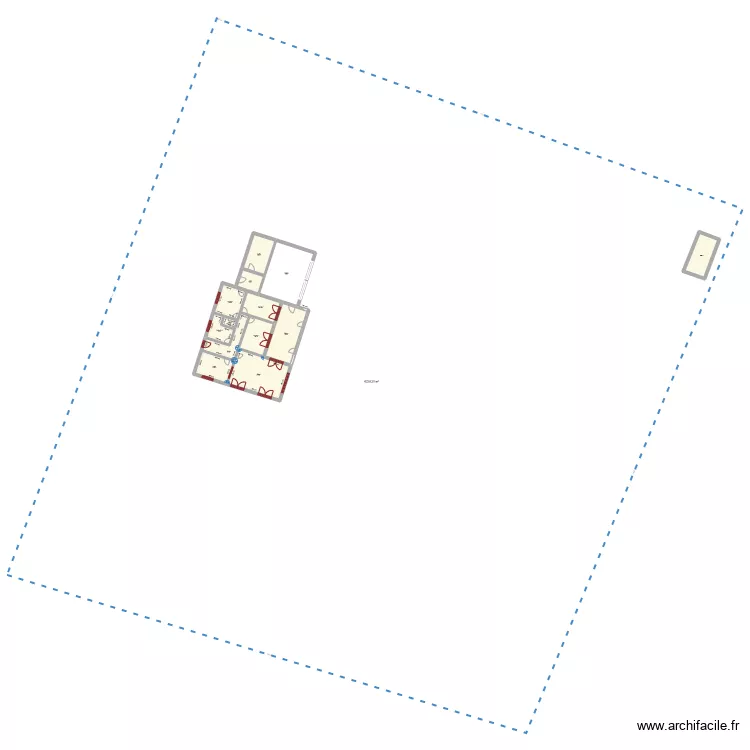 maison K Pujols int. Plan de maison K Pujols int. Plan de
